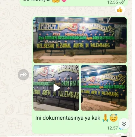 Pengiriman Papan Bunga Duka Jono Bayan