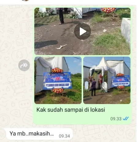 Pengiriman Karangan Bunga Jono Bayan