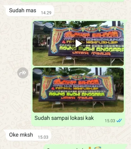 Pengiriman Papan Bunga Jono Bayan