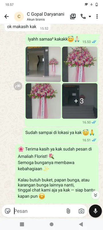 Pengiriman Karangan Bunga Jono Bayan