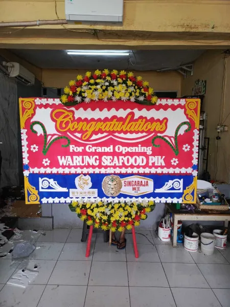 Papan Bunga Ucapan Selamat Jono Bayan